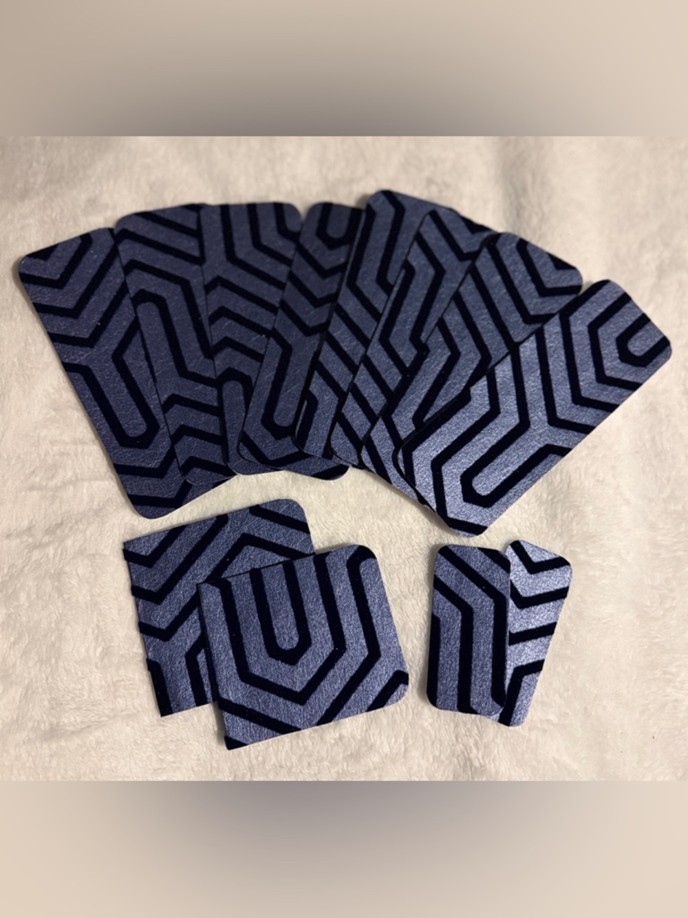 💜 Scrapbook & Journal Paper Cutouts - Blue